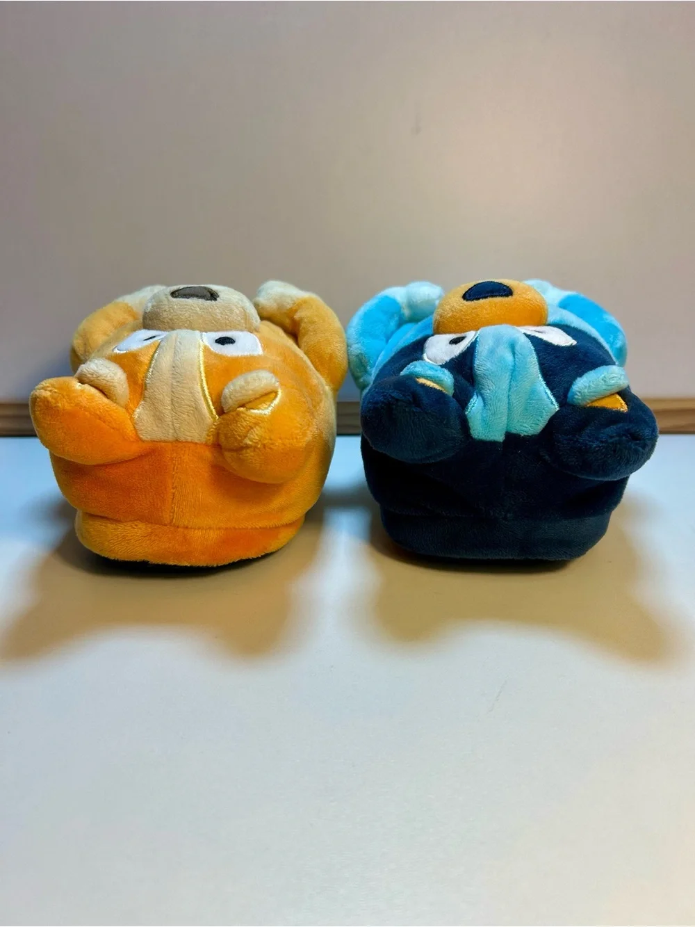 Bluey Plush Slippers for Kids - Soft Cozy Indoor Shoes, 11/12